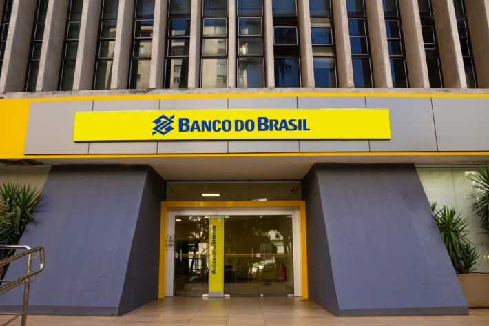 Fachada do Banco do Brasil (BBAS3). (Foto: Adobe Stock)